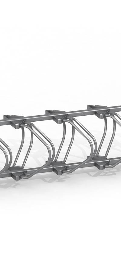 Double Sided Fahrradständer für 10 Fahrräder