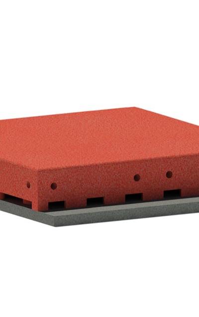 Softsystem 90 mm, Rot, 500 x 500 mm, FF 300