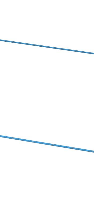 Slackline 3m mit Halteseil