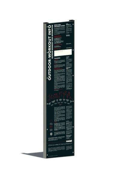 SPGM POWER® Workout Info-Stele