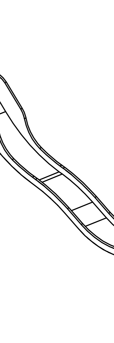 Edelstahlrutsche