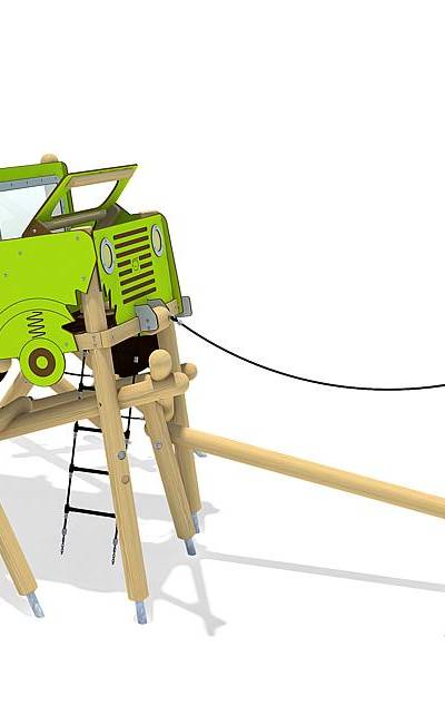 Spielanlage Geländewagen