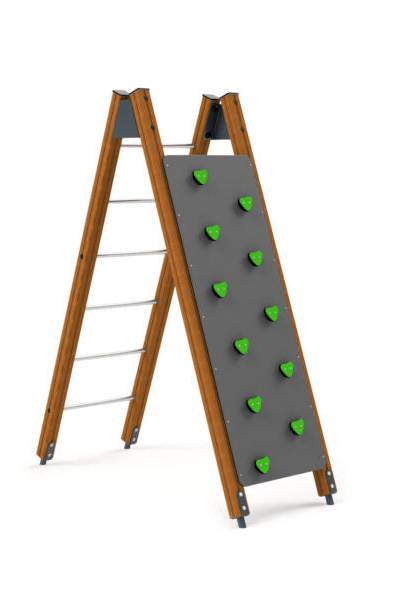 3609D GEKREUZTE LEITER MIT KLETTERWAND