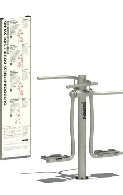 SPGM POWER® Fitness Double Side Swing