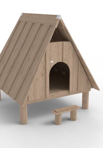 Camp-Haus auf Stelzen
