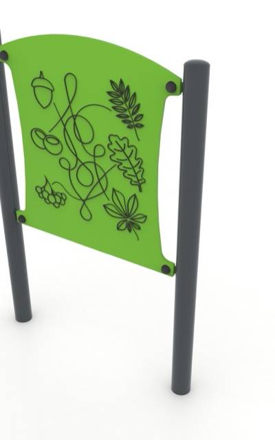 IQ-Tafel Labyrinth Blätter