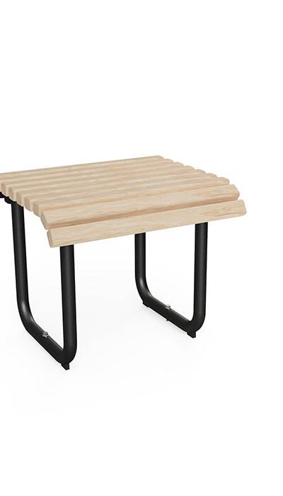 Hocker Parviva Lärche roh