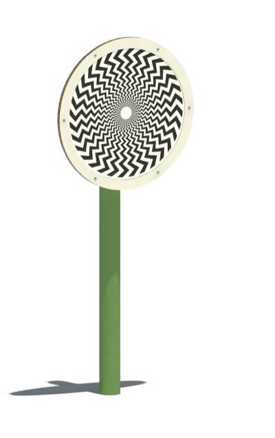 Rotierende Optikscheibe 18100, Motiv Flimmer