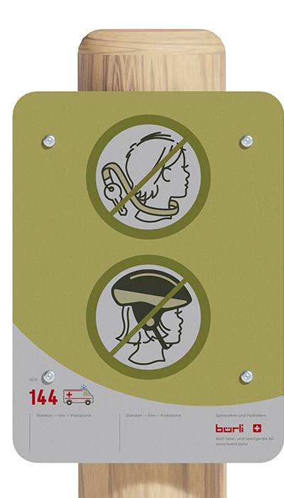 Spielplatztafel Standard