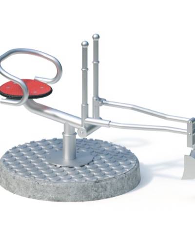 Sandbagger transportabel, mit Lehne