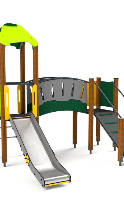 10010 Kleiner Kletterturm mit Rampe und Rutsche