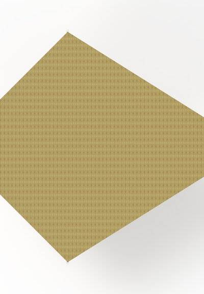 HDPE-Sonnensegel Drachenform 3x3x4x4 m