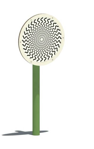 Rotierende Optikscheibe 18100, Motiv Illusion