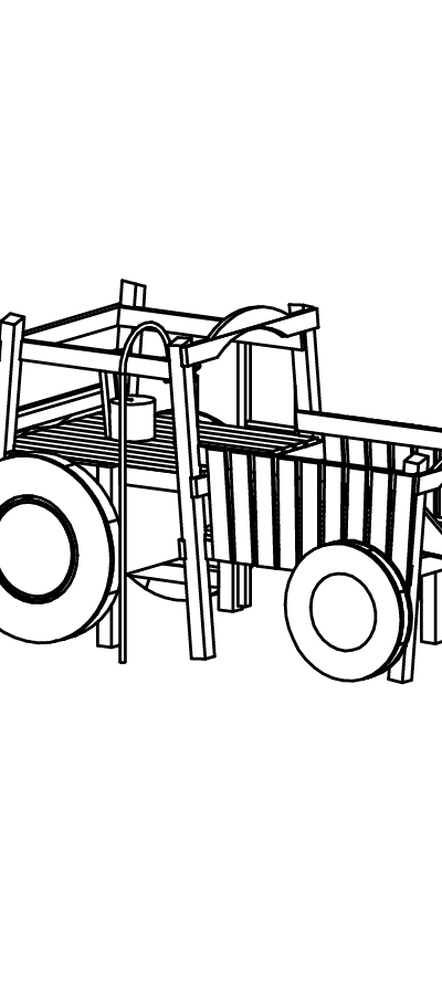 Traktorplattform