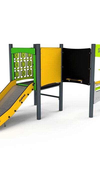 11010 Rutsche mit Spielwand Sprossenleiter