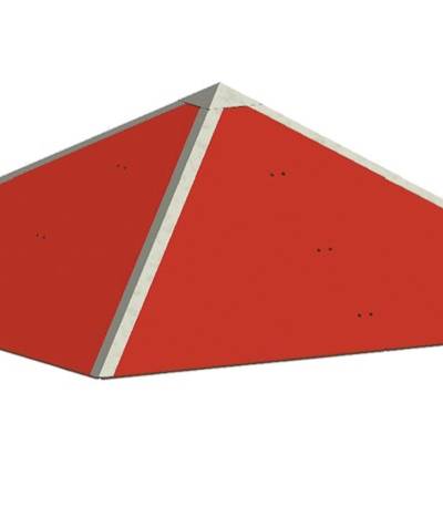 4-Eck-Pyramidendach - für Serie 4