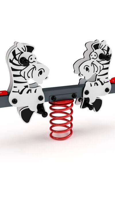 3424S Doppel-Federwippe - Zebra