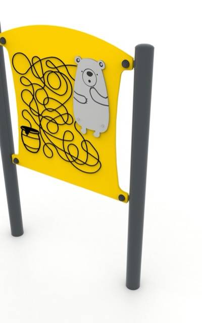 IQ-Tafel Labyrinth Bär