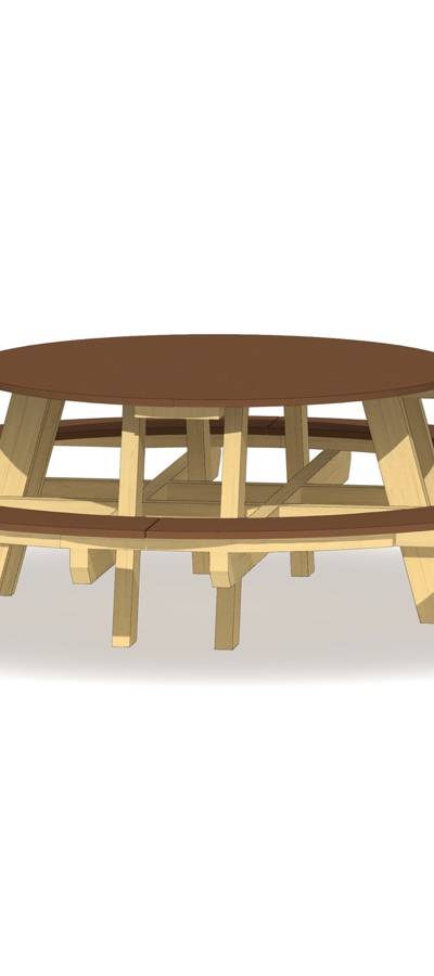 Rundsitzgruppe Ø230cm