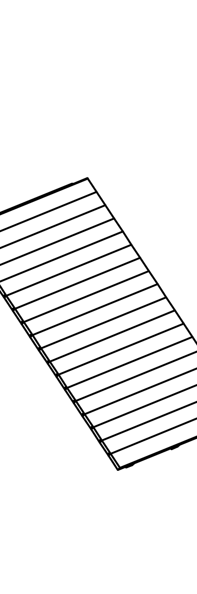 Schräge Wand