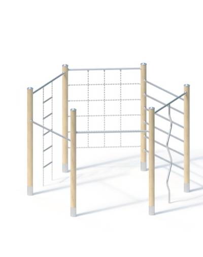 Sechseckanlage