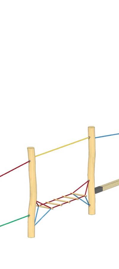 Balancierparcours Unterm Regenbogen