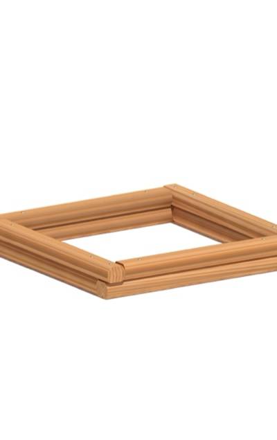 Sandkasten 076, 200 x 200 cm, doppellagig
