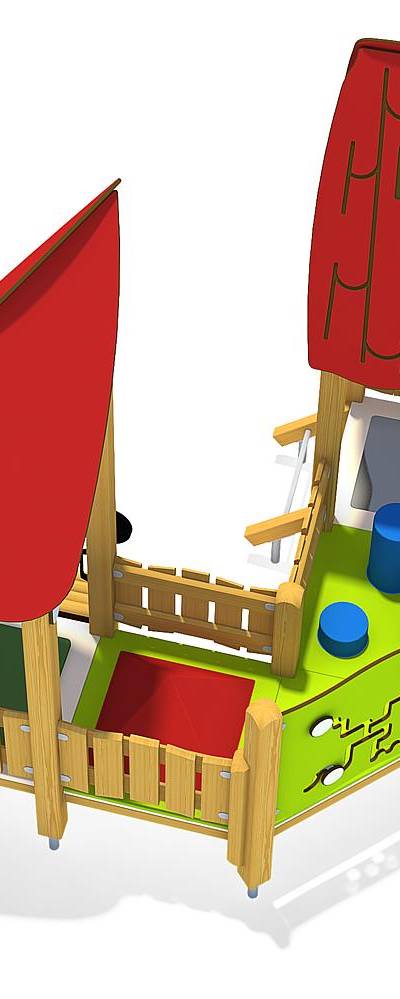 Indoorspielanlage Kombination 01