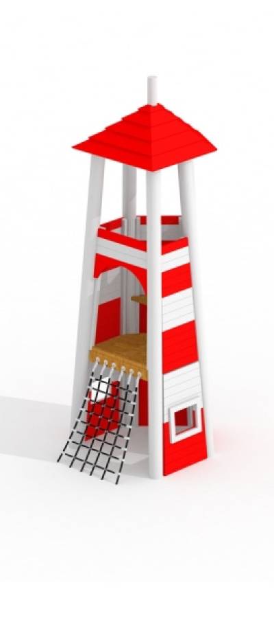 Leuchtturm Spielturm