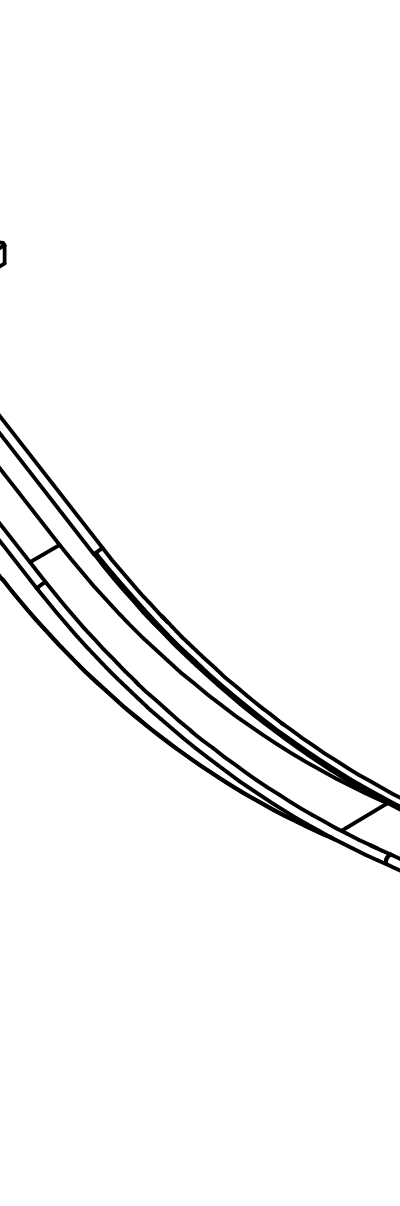 Edelstahlrutsche