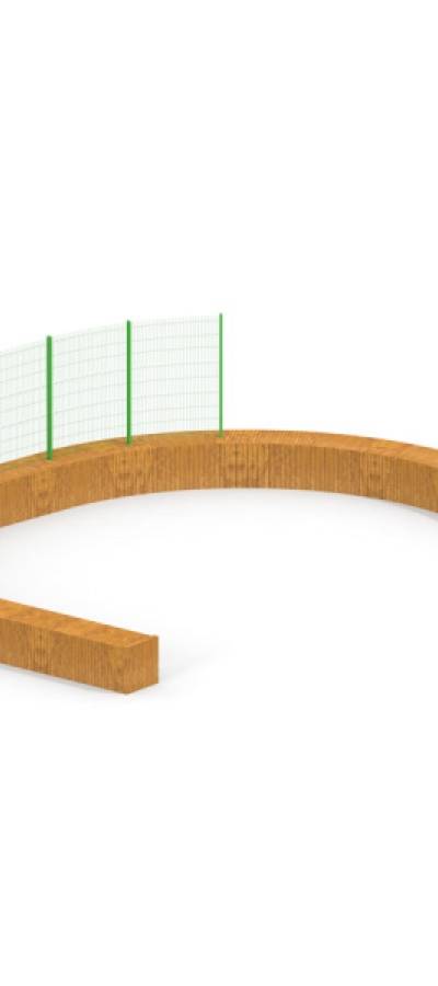 Multiarena aus Holz