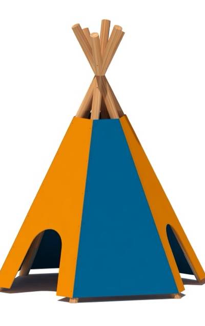 Indianerzelt Tipi 1850