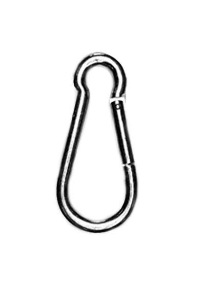 Karabinerhaken für Hängematte L120xØ10 mm