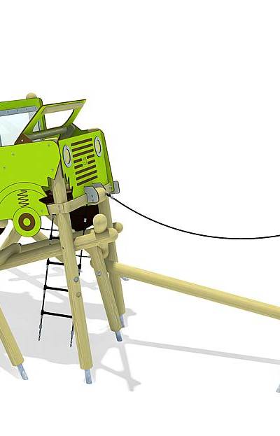 Spielanlage Geländewagen
