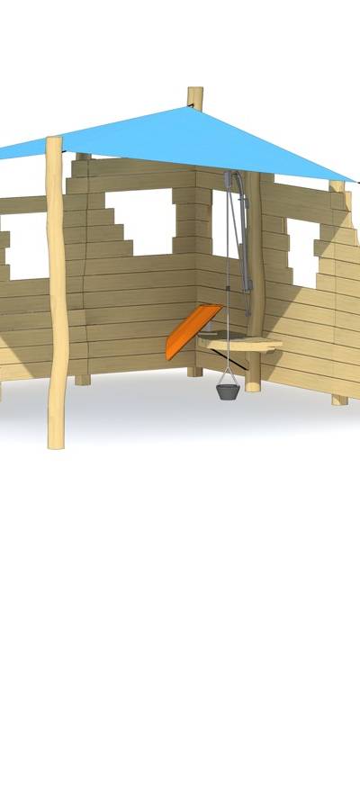 Sandspielkulisse Dschungel