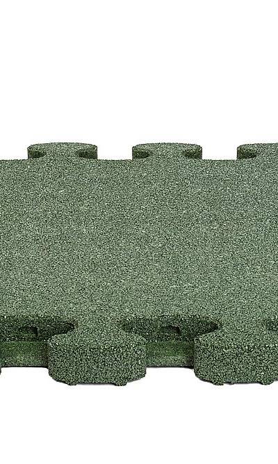 Puzzle Mat 3D Normalplatte 45 mm grün, Fallhöhe bis 160 cm