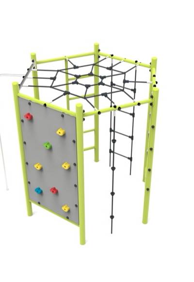 Spinnennetz gross Stahl S2A