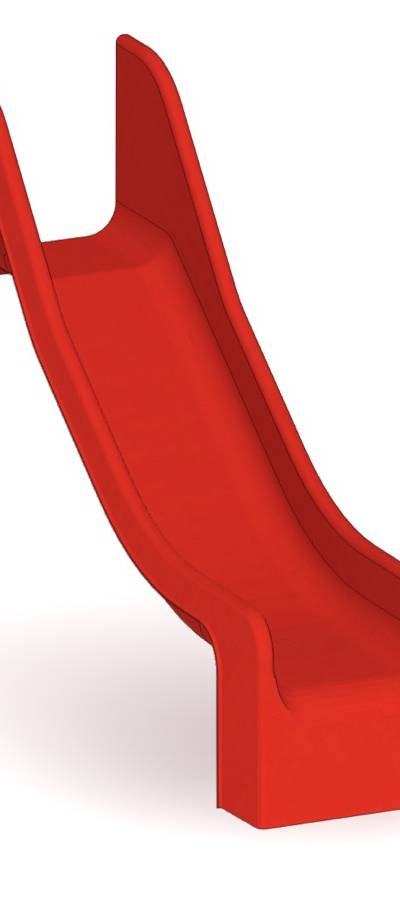 Anbaurutsche 50xPH95cm, GFK mit Flansch -