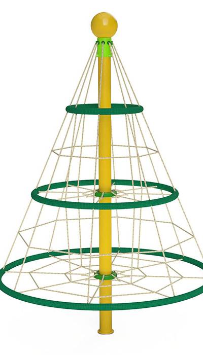 Drehbarer Kletterbaum Typ Triplo