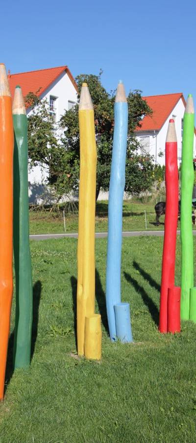 Stelze Buntstift