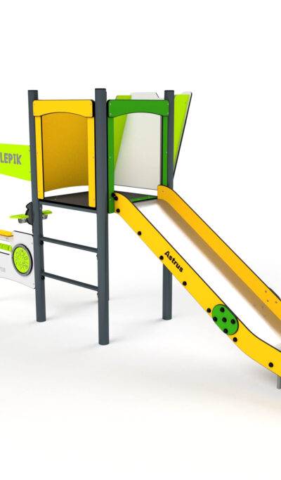 11008 Rutsche mit spielwand und Sprossenleiter