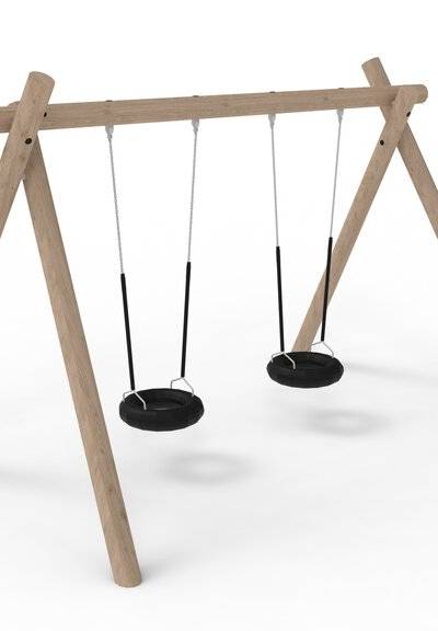 A-Schaukel mit 2 Reifensitzen