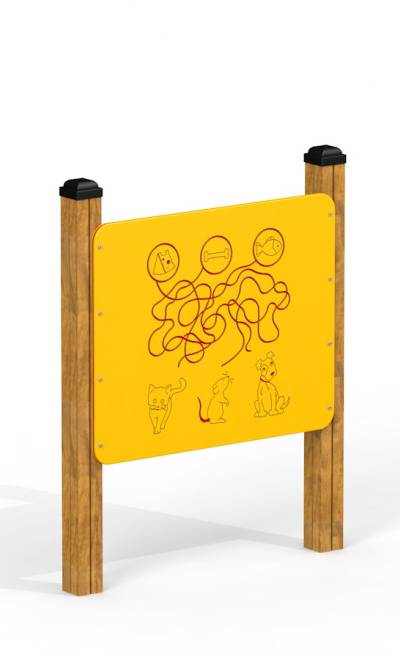 Finde den Weg Spieltafel