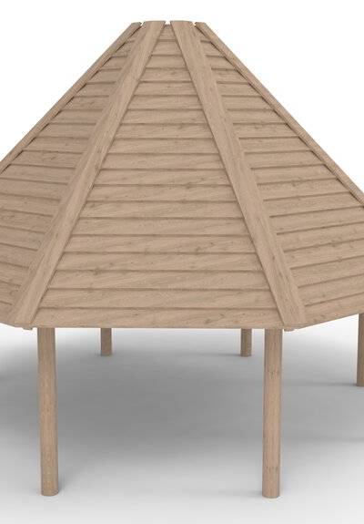 Grillhaus Ø6 m