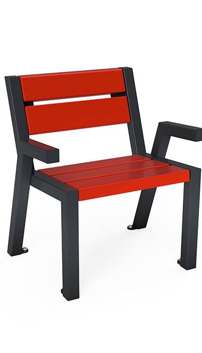 Stuhl Kiefer lackiert