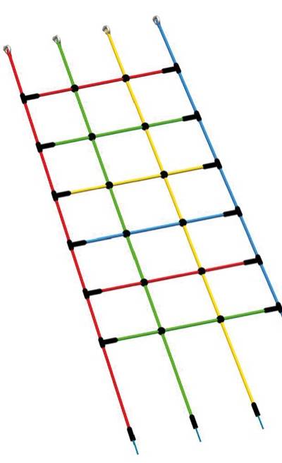 schräges Ersatz-Kletternetz - für Serie 1