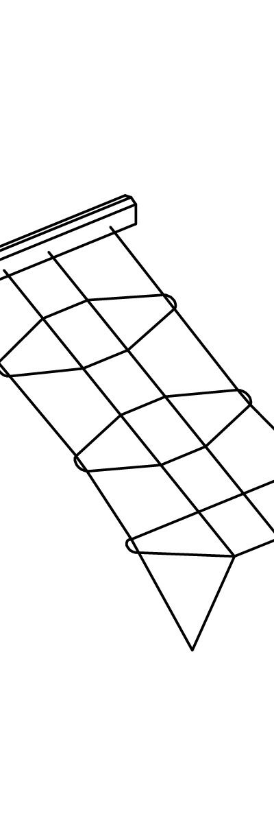Schräges Kletternetz