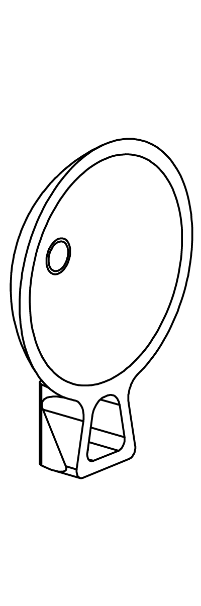 Parabolspiegel aus Beton