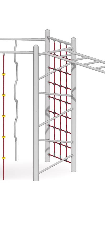 Sechseckanlage H250cm mit Hangel