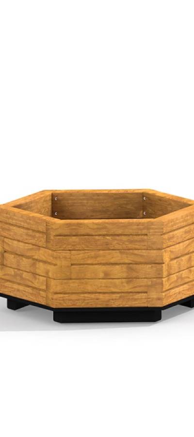 Holzblumentopf IV